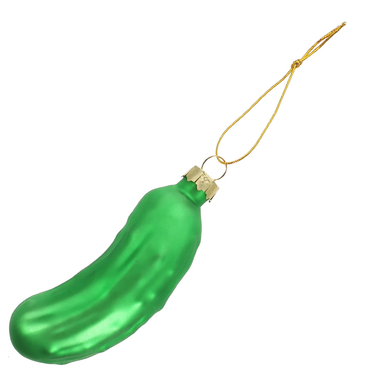 

Christmas Tree Ornaments Pendants Decor Pickle Ornament Glass Party Decorations Supplies Hanging Vegetable Gurken Decoration