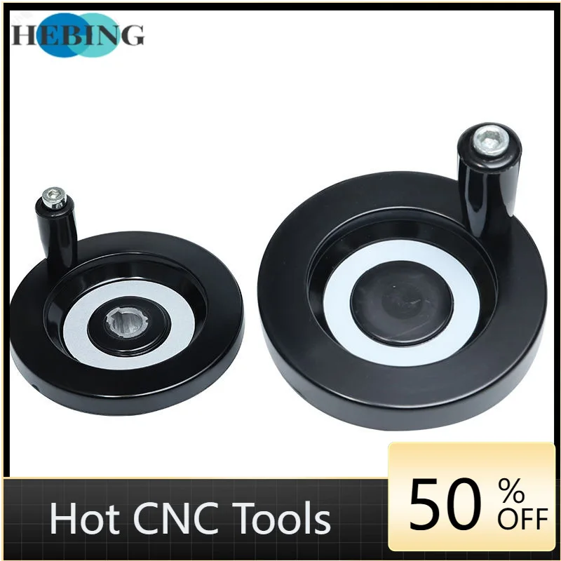 1 шт. 63 мм 80 черный маховик из алюминиевого сплава бакелитовая задняя часть T8