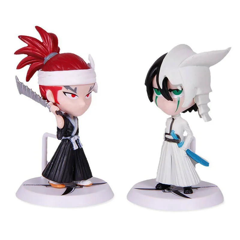 

6 шт./лот аниме отбеливатель Kurosaki Ichigo Orihime Inoue 7 см фигурка из ПВХ Коллекционная модель игрушки