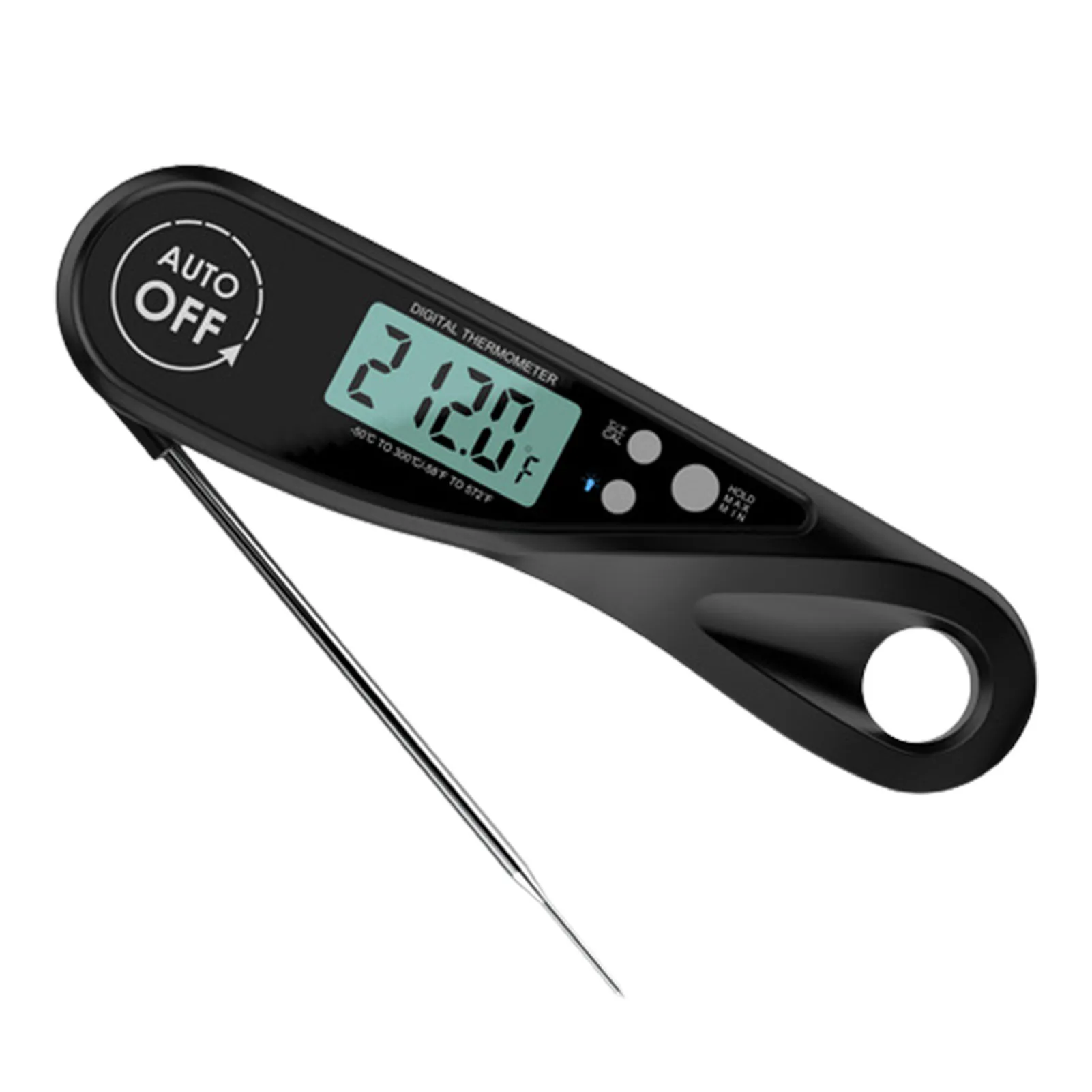 

Цифровой Кухонный Термометр для барбекю, прибор с ЖК-дисплеем и подсветкой для глубокой жарки мяса, приготовления выпечки, гриля
