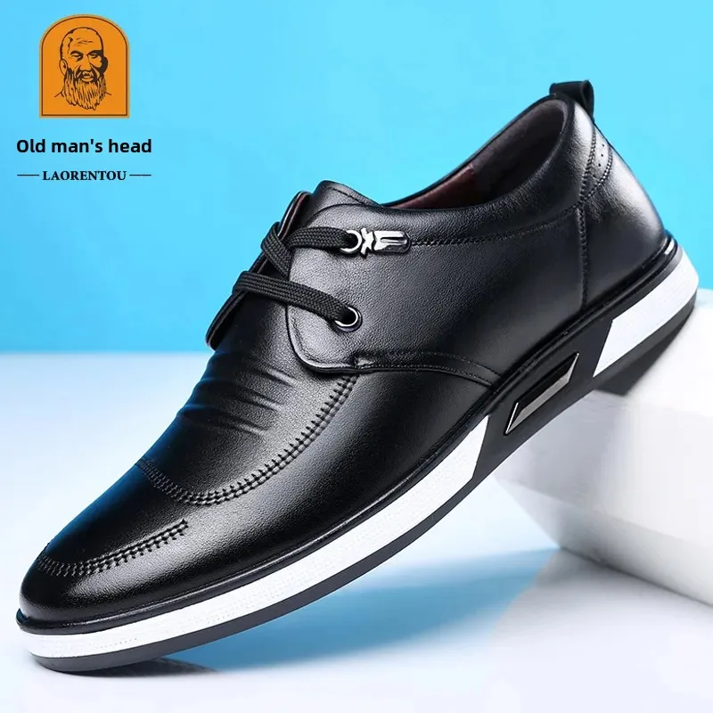 Прямая продажа от производителя повседневная кожаная обувь дышащая белая в