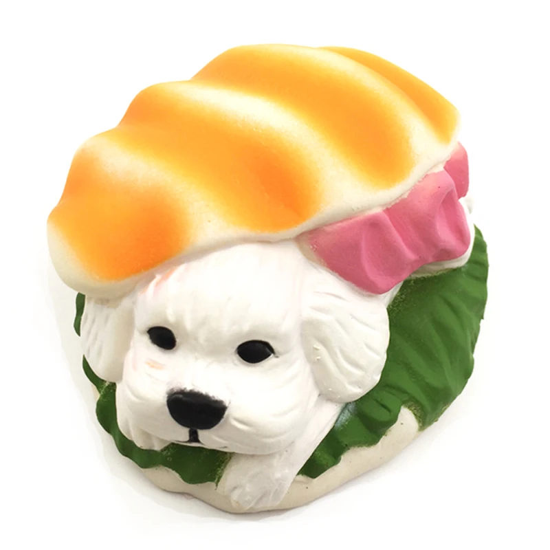 

Моделирование антистресс Сквош гамбургер собака торт медленно восстанавливающие форму игрушки сжимаемая офисная детская антистрессовая ...