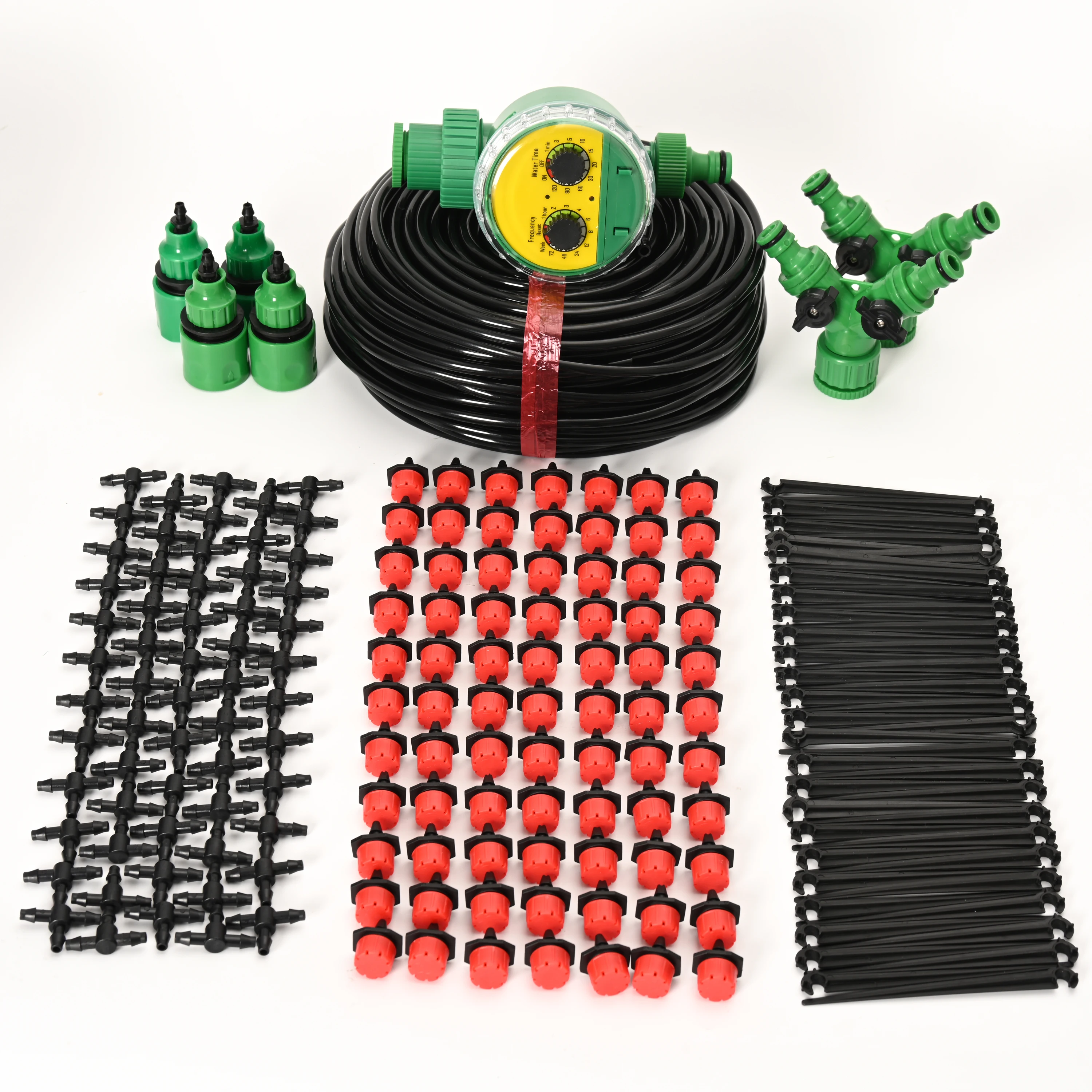 50M Self Automatic Drip Irrigation System Garden Watering System Water  Plant Watering Kit Irrigation Drippers Mist Set