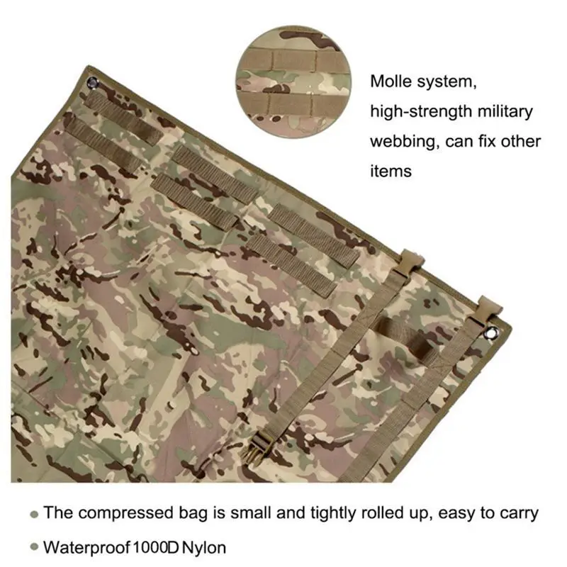 Military Fans Tactical Shooting Training Sleeping Mat Outdoor Portable Picnic Nylon Waterproof Leisure Multifunctional Cushi