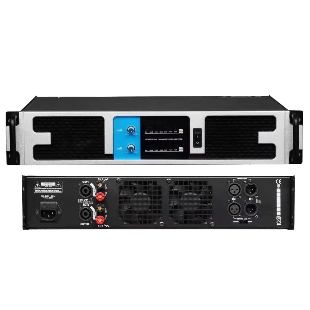 Усилитель мощности MiCWL D800 ЦИФРОВОЙ 4-КАНАЛЬНЫЙ 6400 Вт 4 Х800