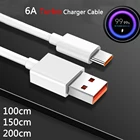 Оригинальный кабель типа C для быстрой зарядки 11, 52 м для Xiaomi Poco F3 X3 NFC Mi 11 11T 10 10T Pro Lite Black Shark 3 Tipo C Cabel
