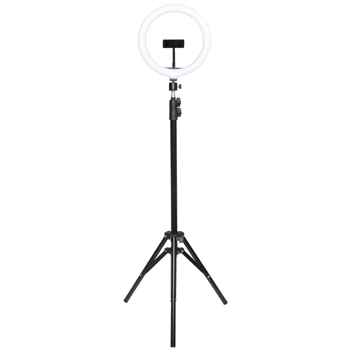 

KIT RING LIGHT LED 26CM 10 INCH WITH TRIPE 1,65 METERS AND SUPPORT FOR CELLULAR ATE 8 " - RL26
