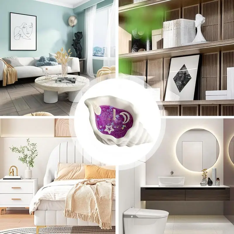 Świeca muszlowa Dekoracyjne świece zapachowe Świece do aromaterapii Domowej roboty świeca Dekoracja pulpitu