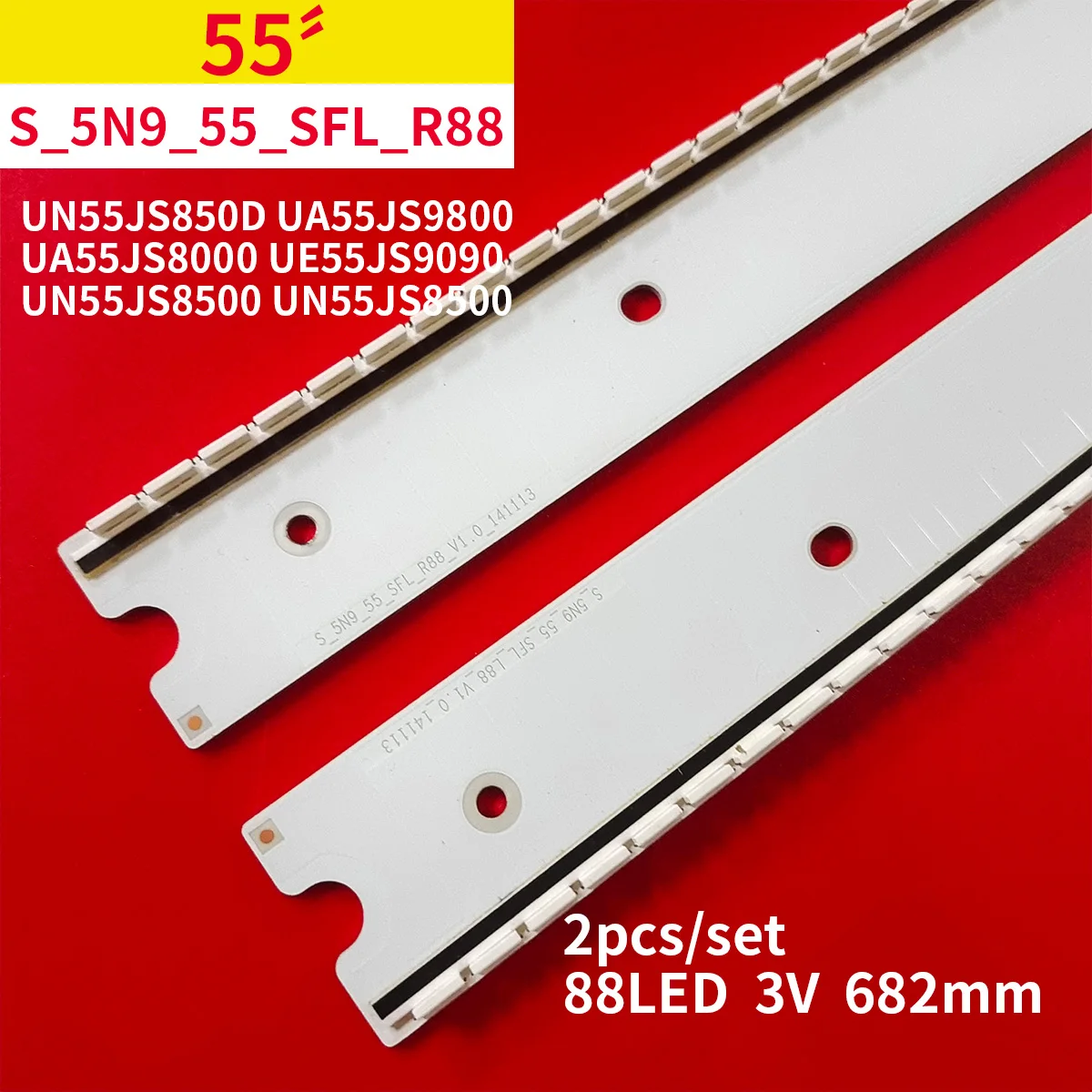 

Светодиодная лента для телевизора Samsung 55", 2 шт., TAPNM