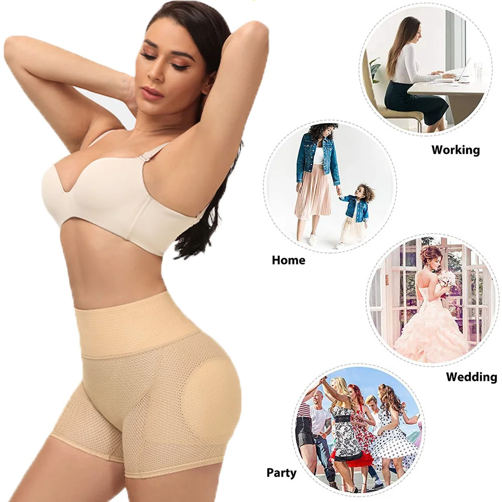 SEXYWG Push Up Shapewear Panties Women Butt Lifter Panties Hip Shapewear for Women Sexy Body Shaper Hip Enhancer