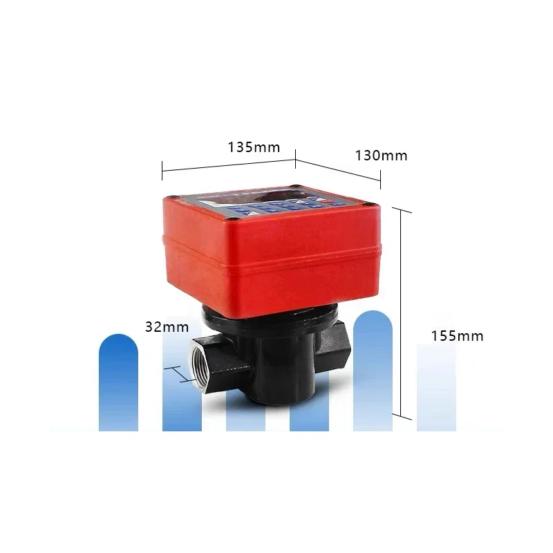12V24V220V количественный расходомер дизельного расходомера электронный счетчик
