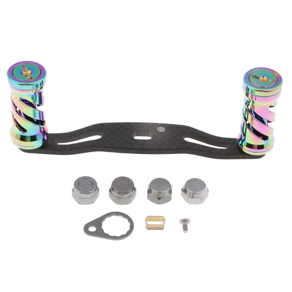 

Colorful Fishing Reel Handle Rocker Arm Metal Handle with Knob