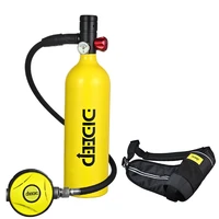 dideep new x4000 scuba diving oxygen cylinder 1l mini capacity portable scuba diving set air oxygen tank