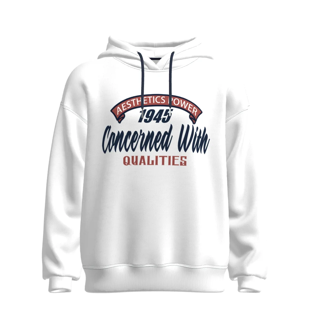

Fashion Men's Pocket Hoodie Printed Sweatshirt
