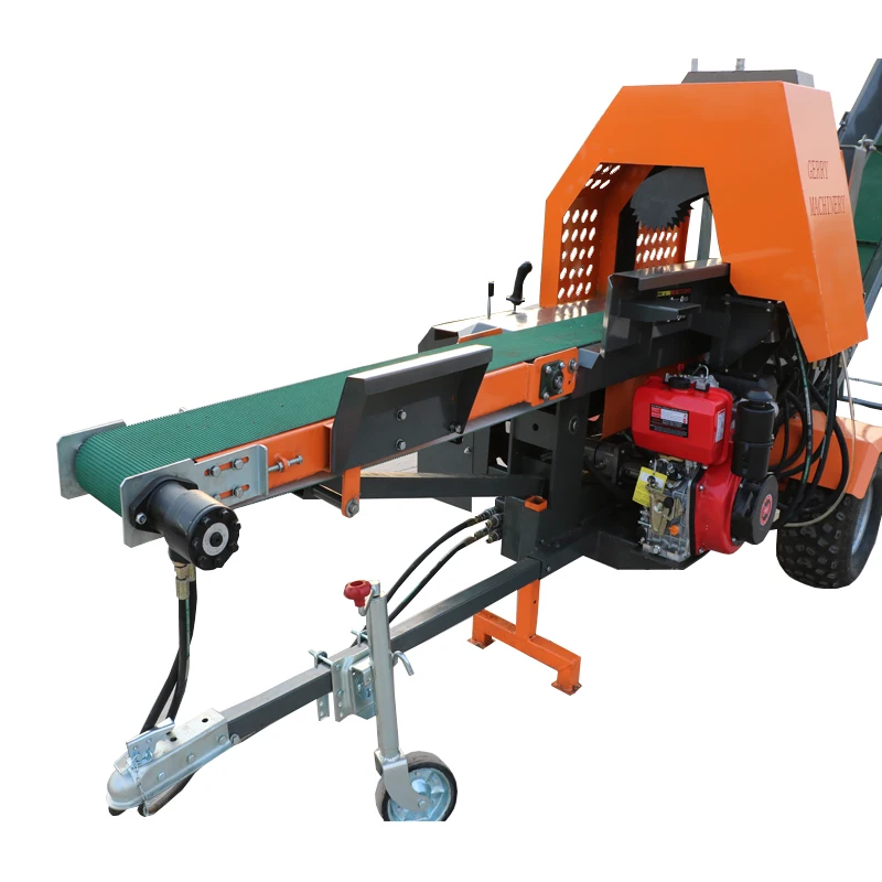 Gasoline Wood Spliter Wood Splitting Machine Log Splitter Hydraulic Firewood Processor Machine