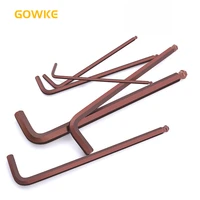 gowke l shaped hex key allen wrench 1 5mm 2mm 2 5mm 3mm 4mm 5mm 6mm 8mm 10mm 12mm 14mm ball head single wrench hand tools