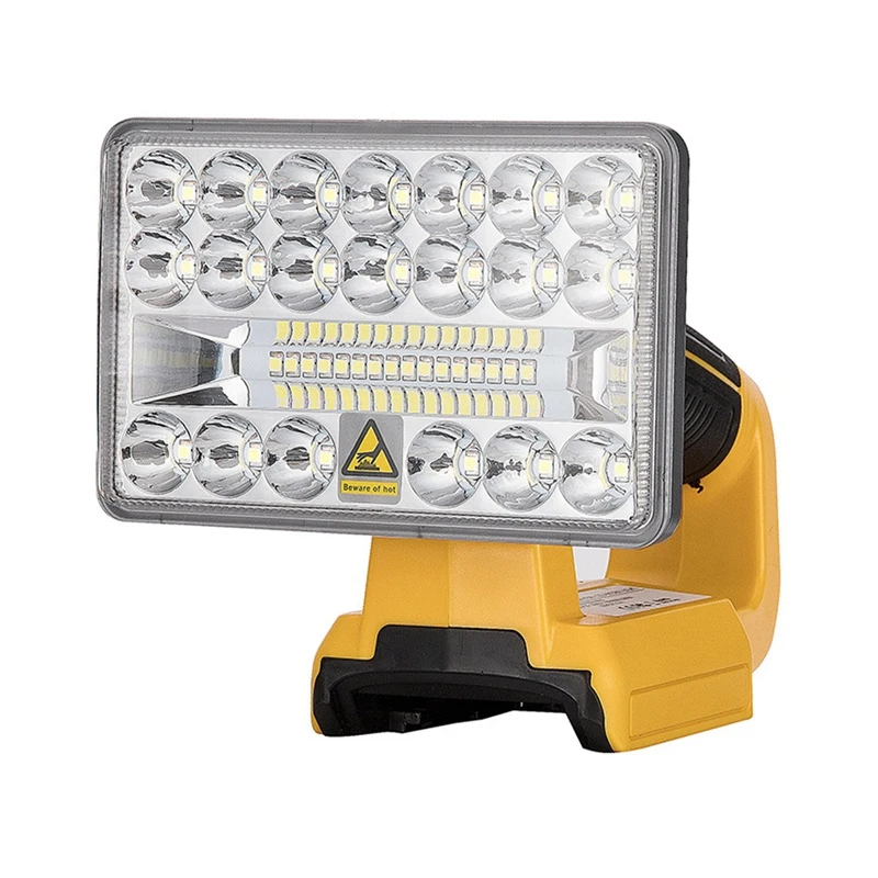 

3 Inch Tool Light Indoor Outdoor Light LED Light Work Light For DEWALT 14.4V/18V Lithium Battery DCB201 DCB200