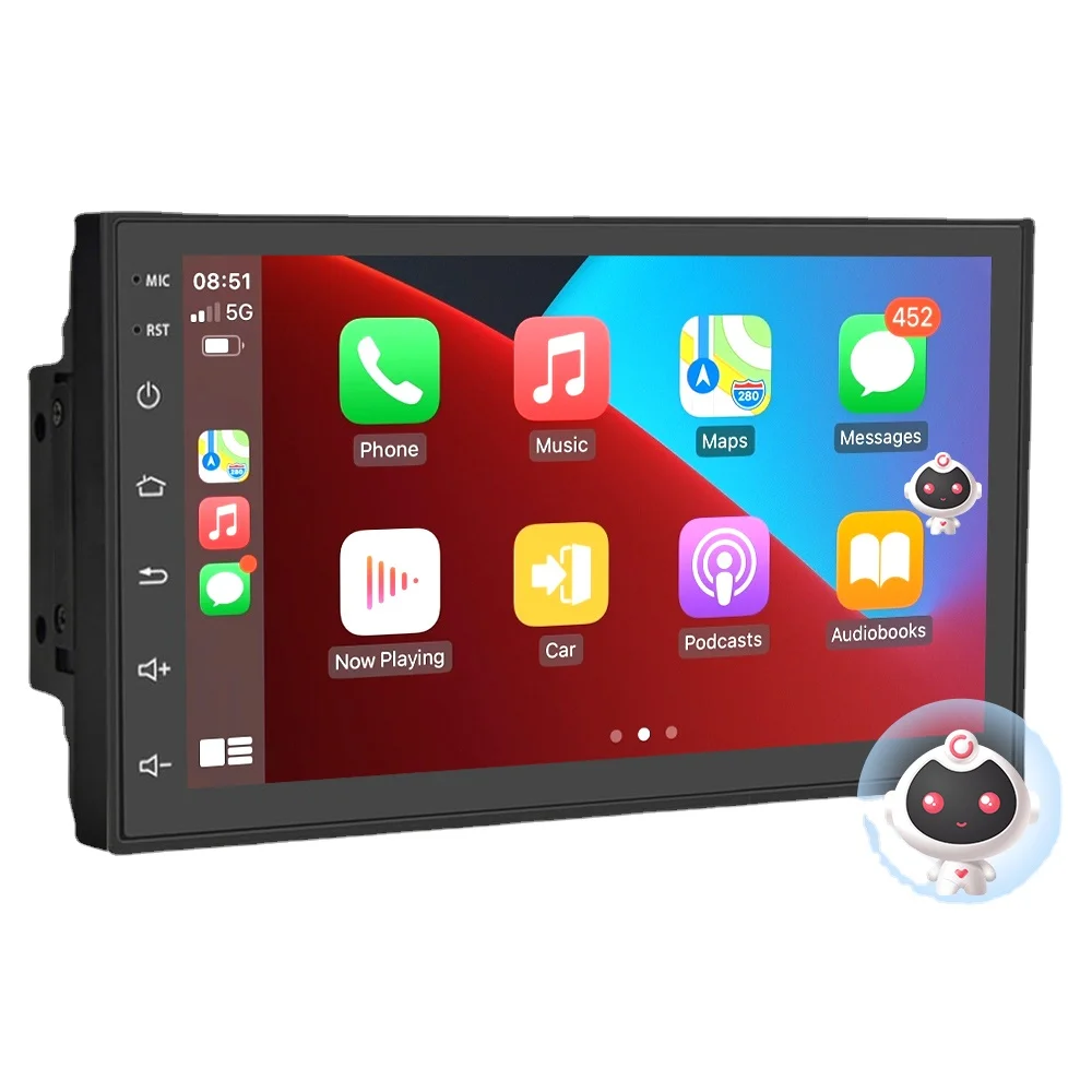 

Car Radio 2 Din Android 10.0 Auto Carplay Universal 7" for Volkswagen Nissan Hyundai Kia Toyota Multimedia Player
