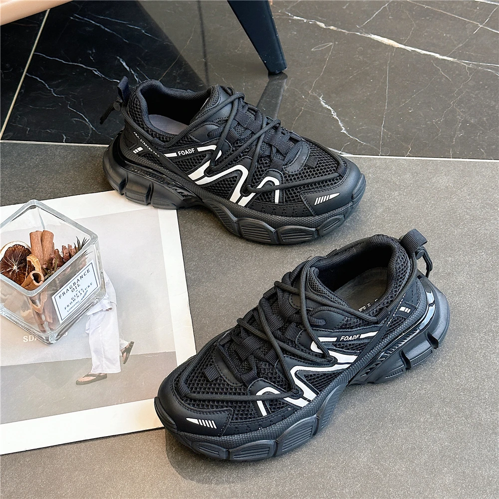 New Sneakers For Women High Platforms Casual Shoes Woman Fashion Chunky Sneakers Ladies Casual Shoes Female