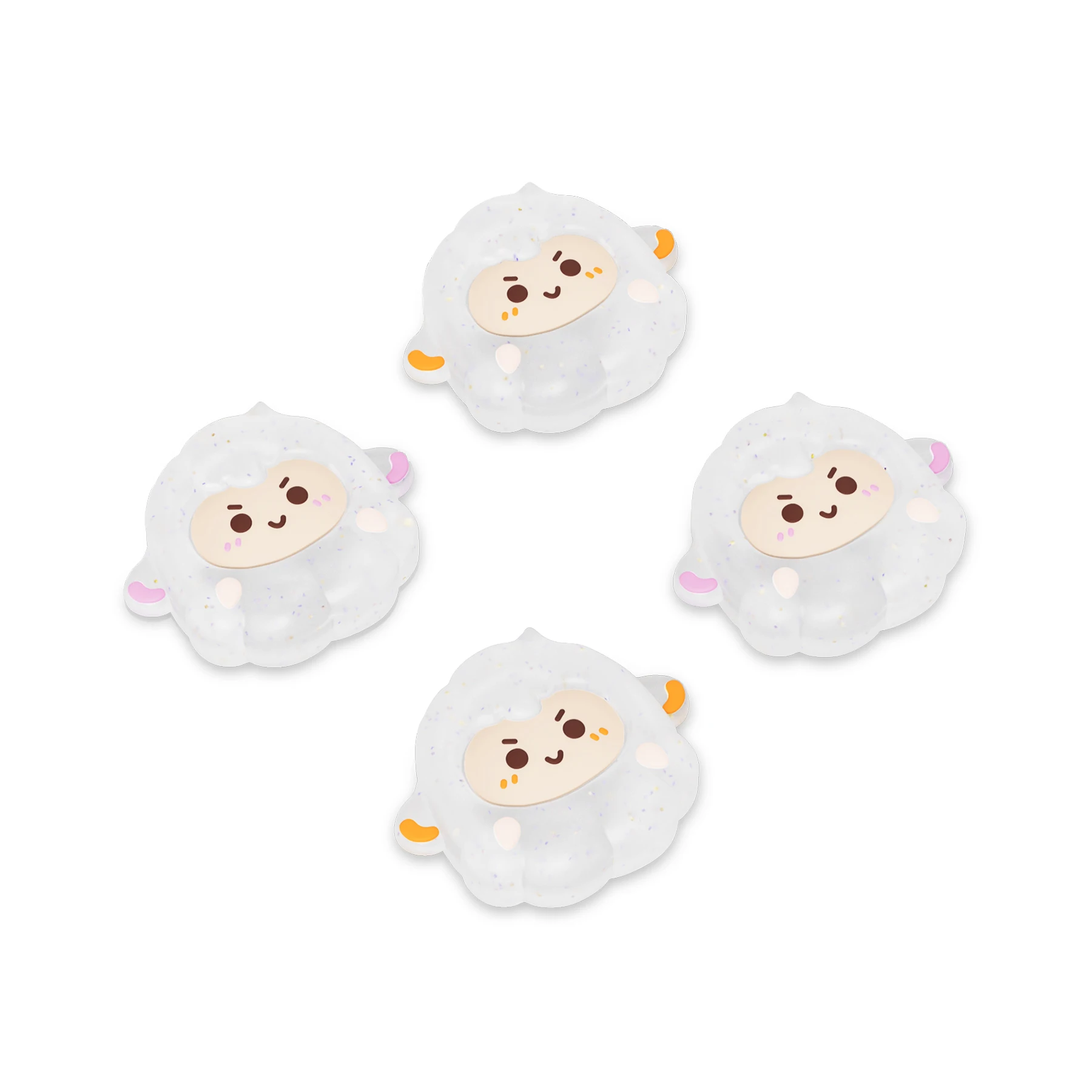 Милые колпачки джойстика PlayVital аналоговая крышка клавишные рукоятки для