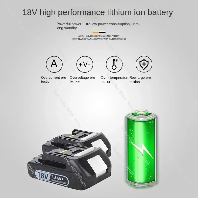 Скрывающая электрическая батарея Pz-300 для abrazadera inalám значительно herramienta prensado battería