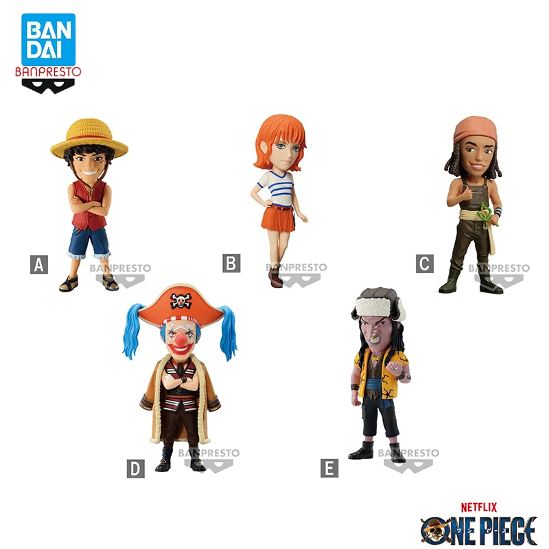 

Фигурки героев мультфильма WCF Luffy Багги Nami фигурки героев из ПВХ фигурки героев фигурок игрушек, оригинал