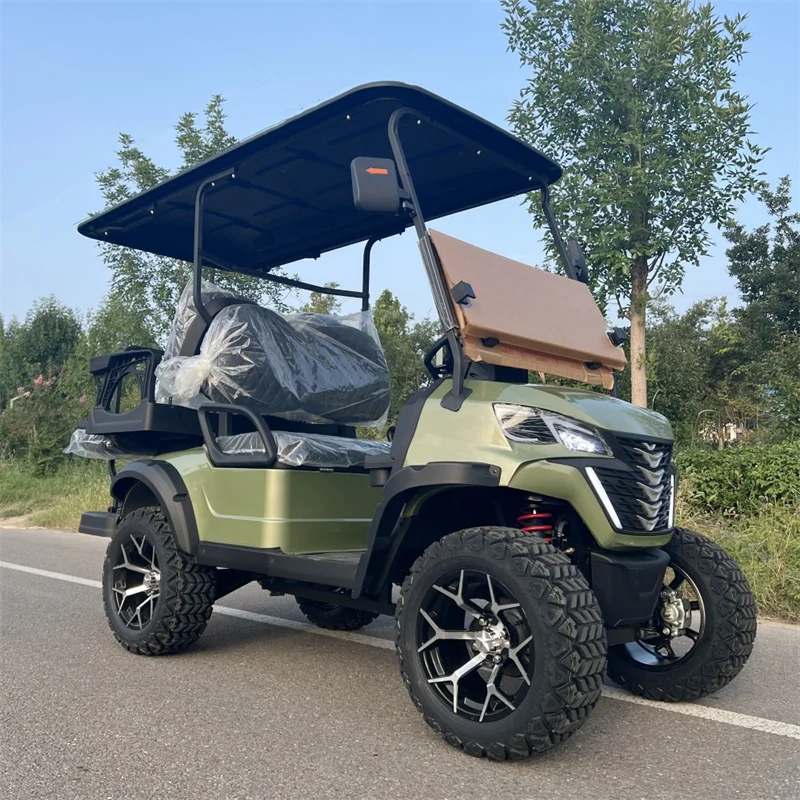 Электрическая тележка для гольфа внедорожник сафари 4 места 60 в 72