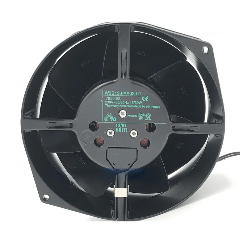 W2S130-BM03 98 71 44 21 230V высокотемпературный вентилятор для преобразователя частоты ebmpapst, охлаждающий вентилятор W2S130-BM03 98 71 44 21 230V высокотемпературный вентилятор для преобразователя частоты ebmpapst, охлаждающий вентилятор