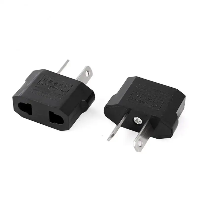 

Portable New EU Plug Adapter Socket US To EU Plug Power Adaptor Converter Phone Adapters Travel Adapter Sockets Charger Outlet