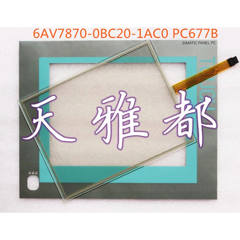 

Новый сенсорный экран для 6AV7870-0BC20-1AC0 PC677B 12 "Сенсорное стекло дигитайзер и Передняя защитная пленка