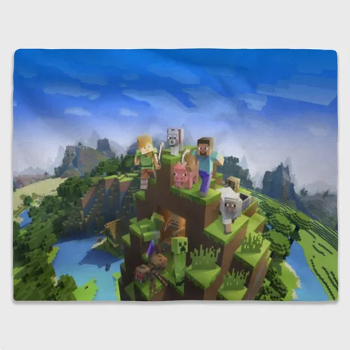 Фото Плед 3D MINECRAFT №3