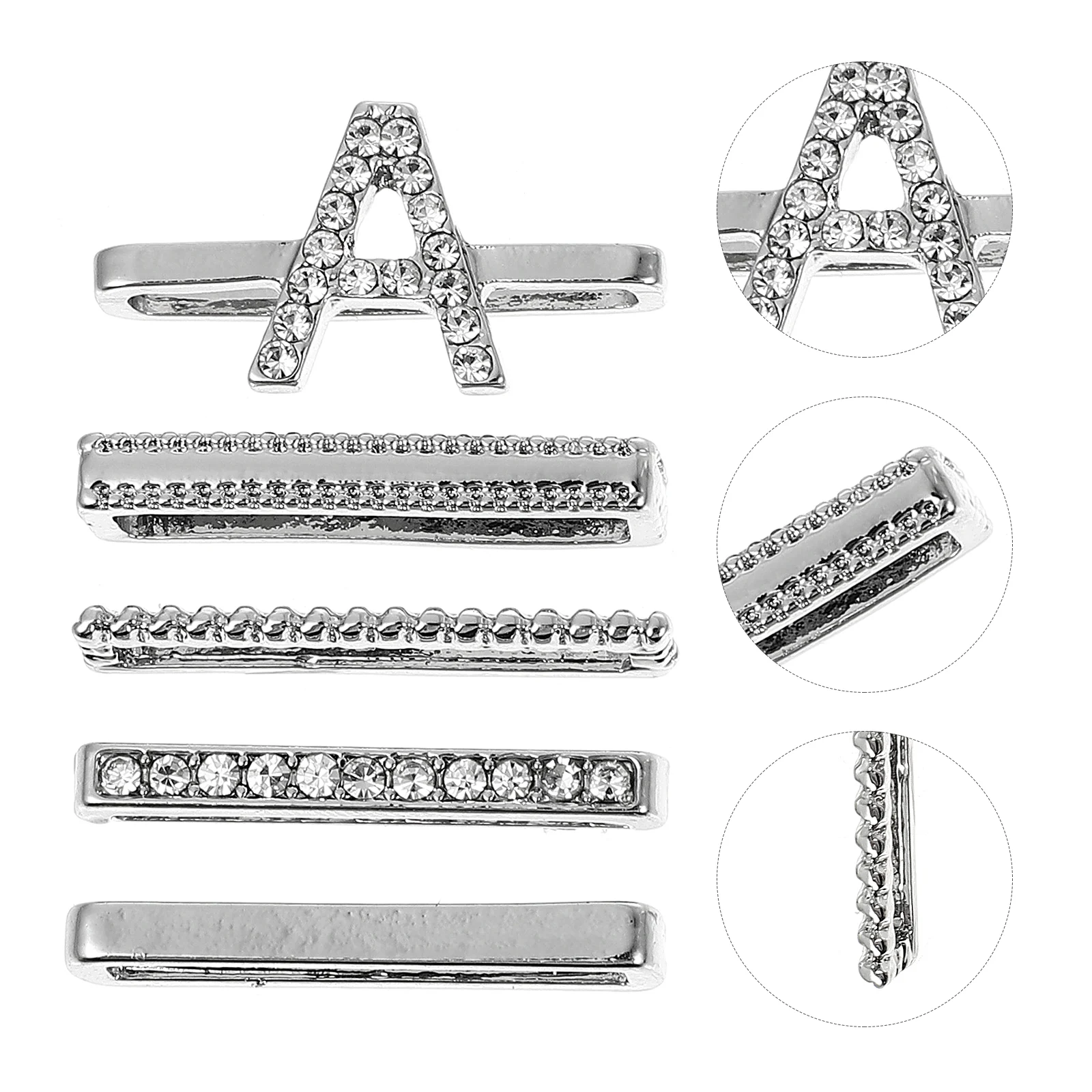 

5pcs Zinc Alloy Charms Watch Band Rings Loops Compatible with watch 38mm