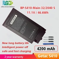 ugb new bp s410 2nd 322040 s bp s410 main 322040 s battery for getac s410 semi rugged notebook 11 1v 4200mah 46 6wh