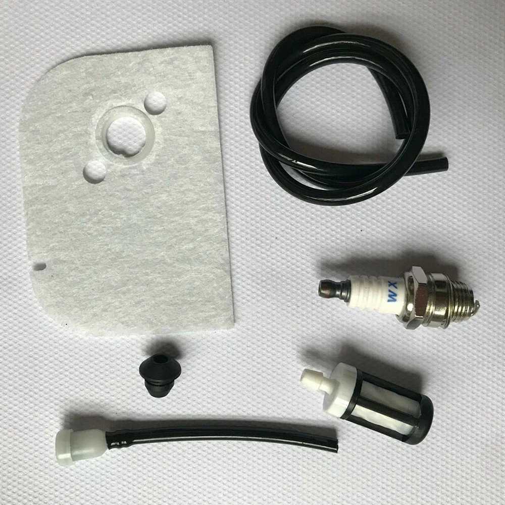 

1set Air Filter Grommet Spark Plug Fuel Filter Fuel Line Hose For STIHL 009/009L 010/011/012 11201201600 Service Kit