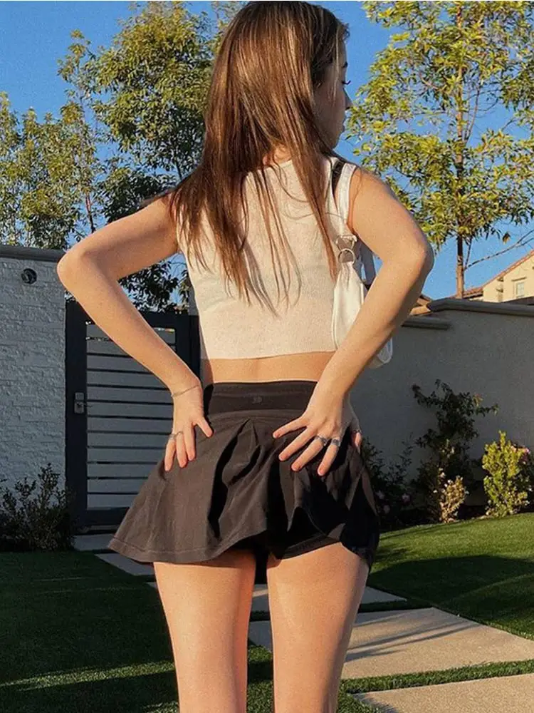 Микро-юбка с завышенной талией Pastel Goth в стиле панк E-girl эстетичная Лоскутная