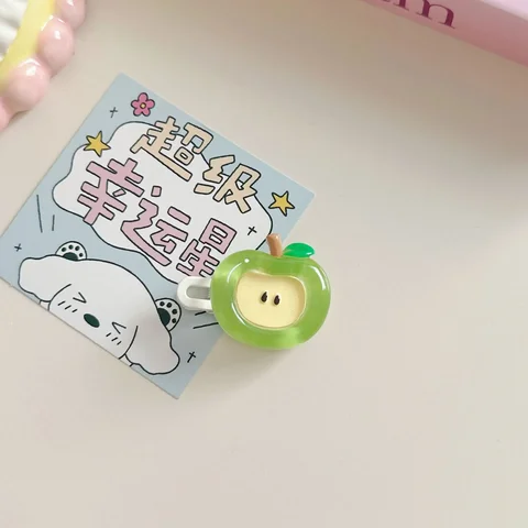 Женская заколка для волос с яблоком  Nestelibon