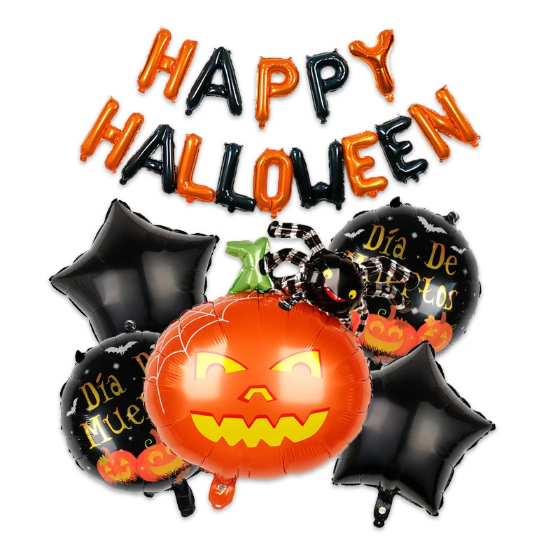 

5 шт. большой Мужской Скелет, украшения для Хэллоуина, Globos, страшный череп на Хэллоуин, шары на Хэллоуин, вечеринку, домашний декор