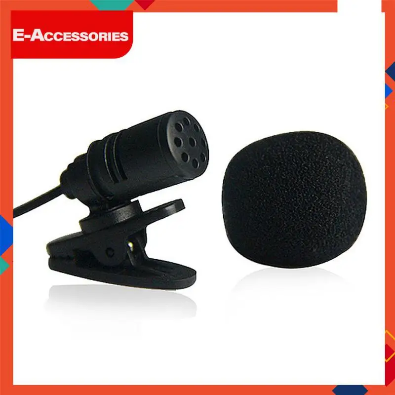 

Universal Portable 3.5mm Mini Microphone Earphone Lapel Lavalier Clip Microphone Teaching Conference For Phone Laptop PC