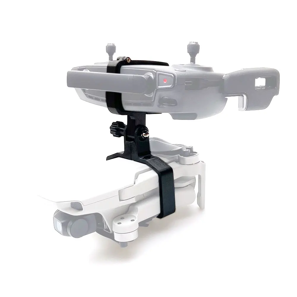 

Black Portable Mount Handheld Gimbal Stabilizer Camera 1/4 Screw Holes Accessories Plastic Shockproof For DJI MAVIC MINI Drone