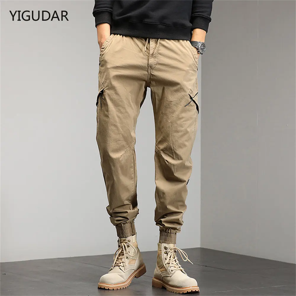 

Брюки-карго мужские повседневные, шаровары с несколькими карманами, уличная одежда, Джоггеры в стиле хип-хоп, 2022