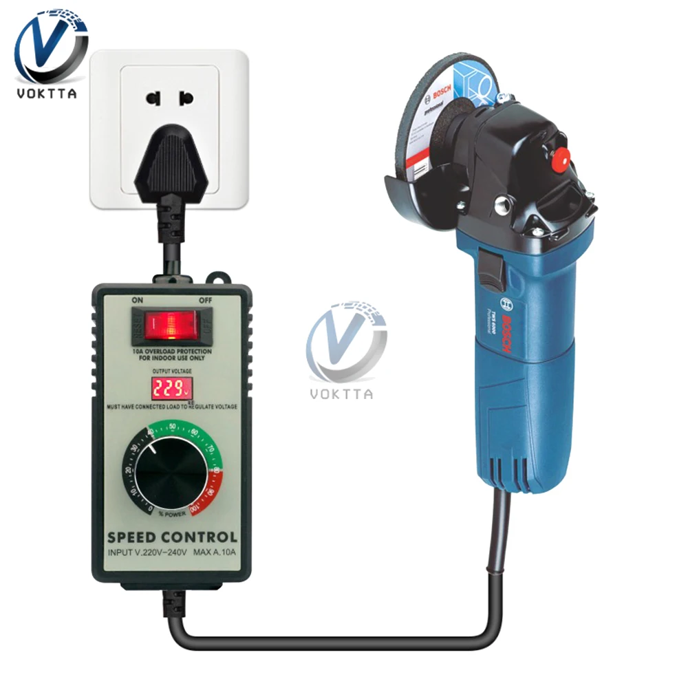 

Регулятор скорости Voktta для электроинструментов 4000 Вт