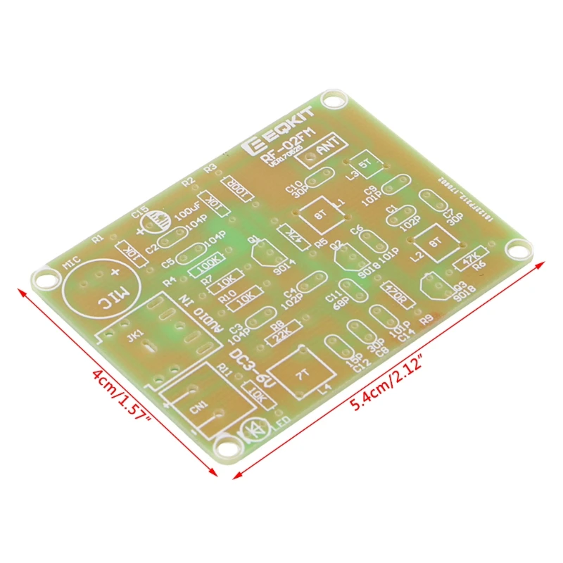 DIY 88-108 МГц FM-передатчик Частотная модуляция Беспроводной микрофон Костюм