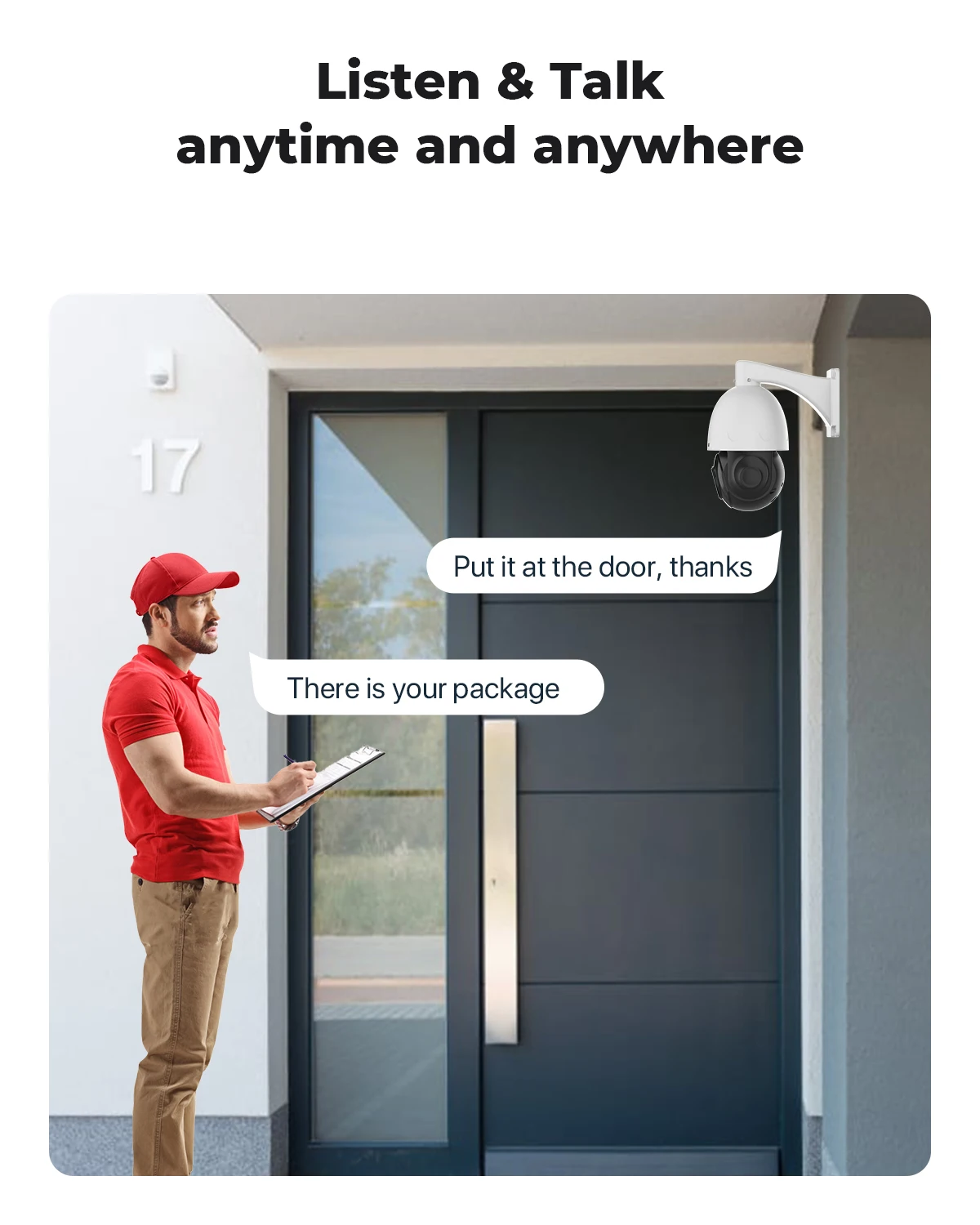 Скидка PTZ-камера видеонаблюдения H.view 5 МП 30x PoE, IP-камера с 30-кратным оптическим зумом, 2-канальное аудио, дневное/ночное видение футов, обнаружение че... Цена PTZ-камера видеонаблюдения H.view 5 МП 30x PoE, IP-камера с 30-кратным оптическим зумом, 2-канальное аудио, дневное/ночное видение футов, обнаружение че...