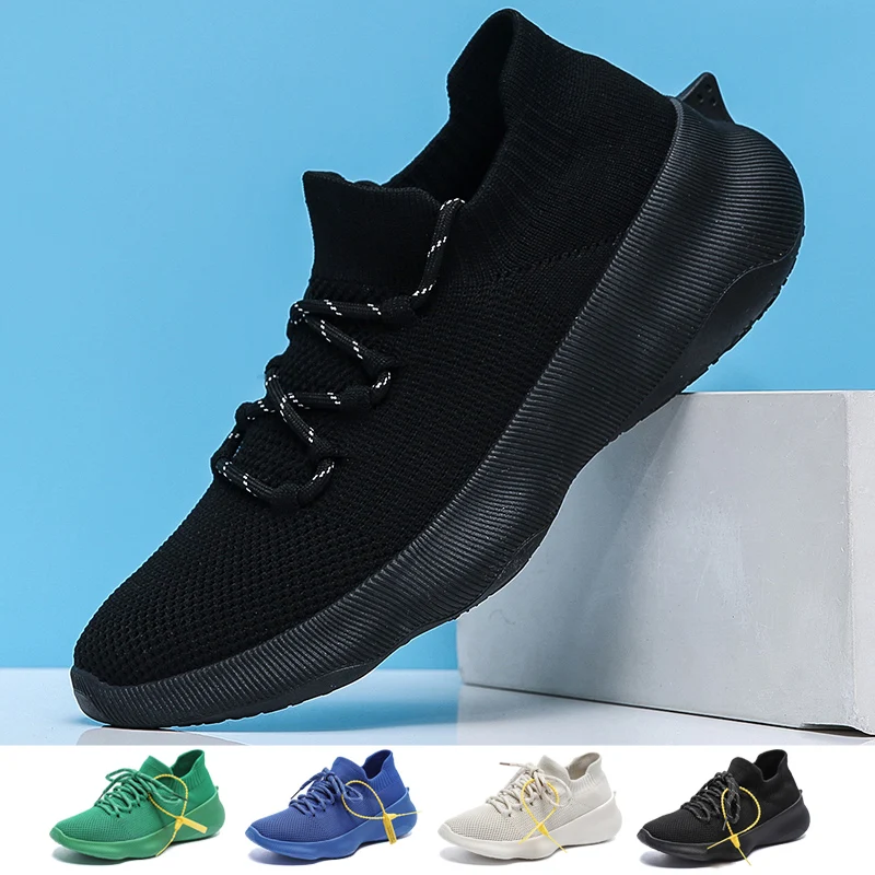 

Unisex Running Shoes Men Non-slip Sneakers Women Breathable Mesh Walking Shoes Fashion Fitness Sneakers Athletic Shoes Plus Size
