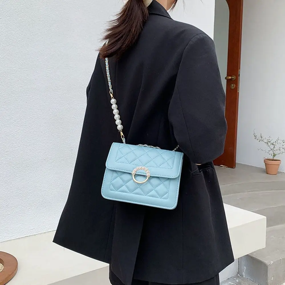 

Bag Diamond Check Mobile Phone Bag Large Capacity Female Handbag PU Leather Handbag Single Shoulder Bag Rhombus Bag