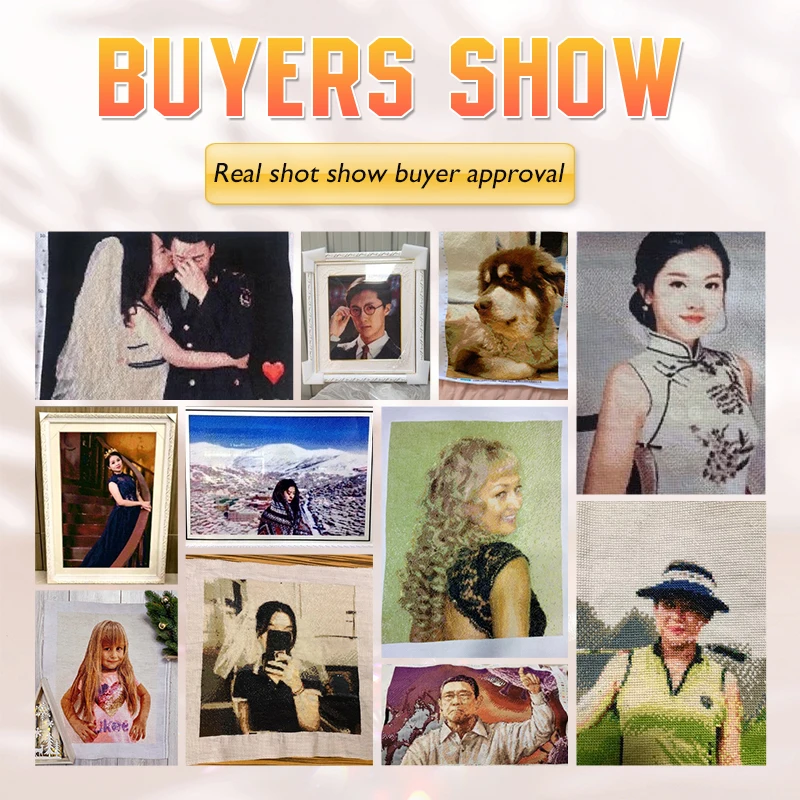 Фото на заказ наборы для вышивки крестиком 11CT/14CT хлопок/шелк картина из ниток