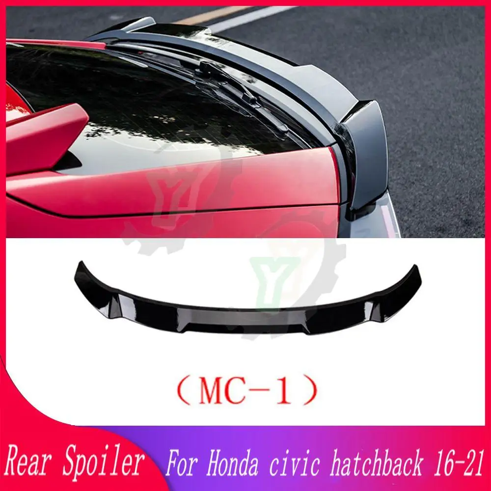 Для Honda civic hatchback FK7 2016 2017 2018 2019 2020 2021 JDM модификация Автомобильный задний спойлер
