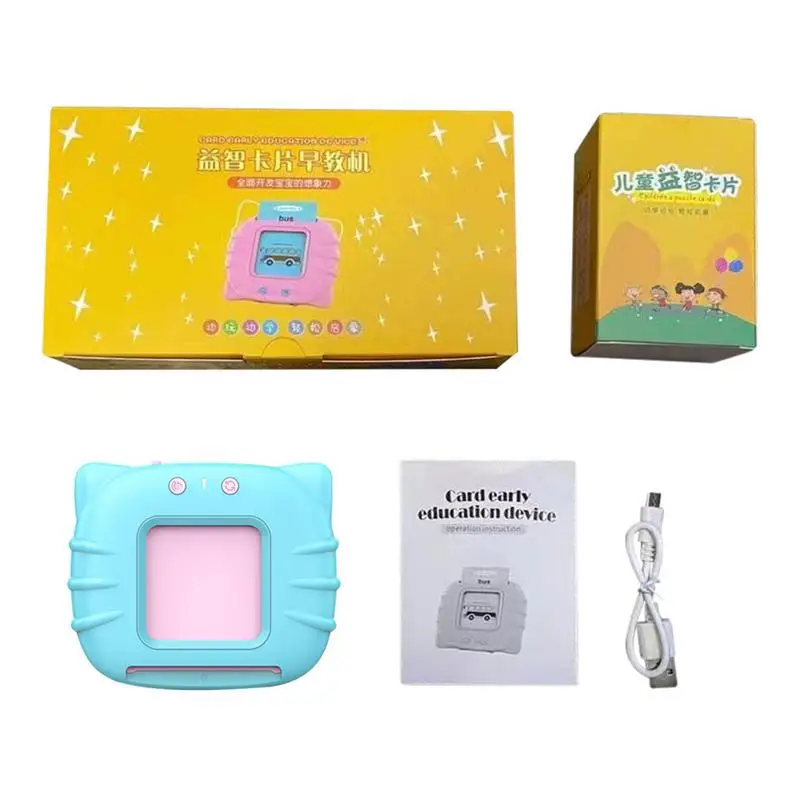 

Toddler Flash Cards Audible Flashcards Toy Kids Preschool Montessori Sensory Toys With 112 Cards Christmas Birthday Gifts For
