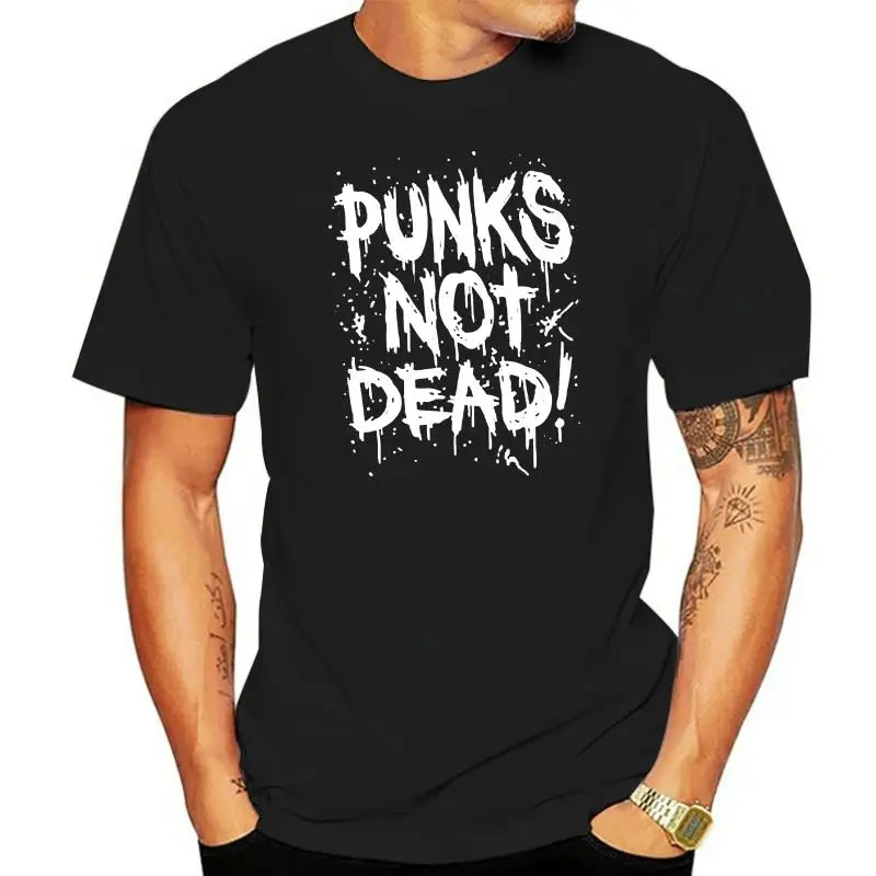 

Футболка Мужская/женская с надписью Punks Not Dead
