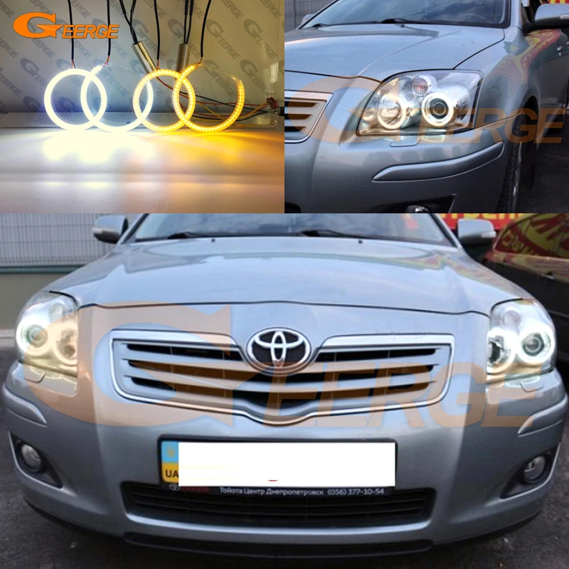 Geerge для Toyota Avensis T25 2003 2004 2005 2006 2007 2008 ультра яркий SMD светодиодный комплект кольца
